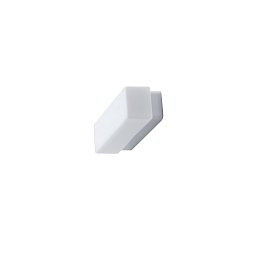 Obrázek pro produkt FLORA 2 stropní/nástěnné skleněné svítidlo stříbrná / bílá IP43 4000 K 8W LED - OSMONT