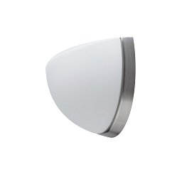 Obrázek pro produkt NELA DL1 nástěnné skleněné svítidlo kartáčovaná nerez / bílá IP43 4000 K 7W LED - OSMONT