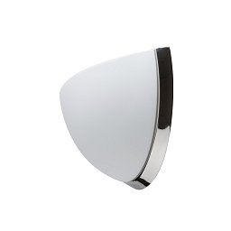 Obrázek pro produkt NELA DL2 nástěnné skleněné svítidlo nerez leštěná / bílá IP43 3000 K 15W LED HF (původní kód OS 59456) - OSMONT