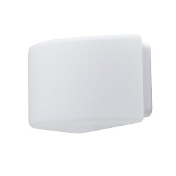 Obrázek pro produkt NEVA 2 stropní/nástěnné skleněné svítidlo bílá IP43 75W E27 HF (původní kód OS 46124) - OSMONT