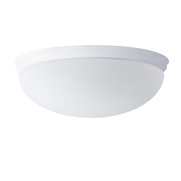 Obrázek pro produkt ALMA D2 stropní/nástěnné skleněné svítidlo stříbrná / bílá IP41 2x25W E27 - OSMONT