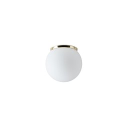Obrázek pro produkt STYX 1 stropní/nástěnné skleněné svítidlo mosaz leštěná / bílá IP65 4000 K 9W LED DALI (původní kód OS 71519) - OSMONT