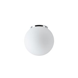Obrázek pro produkt STYX 2 stropní/nástěnné skleněné svítidlo chrom / bílá IP65 4000 K 8W LED - OSMONT