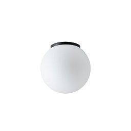Obrázek pro produkt STYX 2 stropní/nástěnné skleněné svítidlo černá / bílá IP65 25W E27 - OSMONT