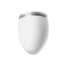 Obrázek pro produkt MIRA stropní skleněné svítidlo stříbrná / bílá IP41 4000 K 27W LED - OSMONT