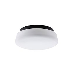Obrázek pro produkt RANA stropní/nástěnné skleněné svítidlo černá / bílá IP44 3000 K 10W LED (původní kód OS 61441) - OSMONT