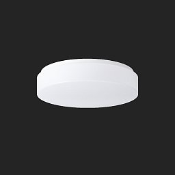 Obrázek pro produkt DELIA 1 stropní/nástěnné plastové svítidlo bílá IP54 3000 K 19W LED HF nouzové kombinované 3 h (původní kód OS 53334) - OSMONT