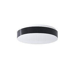 Obrázek pro produkt DELIA C1 stropní/nástěnné plastové svítidlo bílá / černá IP54 3000 K 13W LED HF - OSMONT