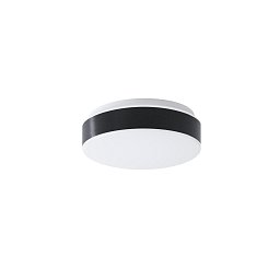 Obrázek pro produkt DELIA C1A stropní/nástěnné plastové svítidlo bílá / bílo - černá IP54 3000 K 9W LED DALI (původní kód OS 69002) - OSMONT