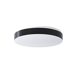 Obrázek pro produkt DELIA C2 stropní/nástěnné plastové svítidlo bílá / černá IP54 2x25W E27 - OSMONT