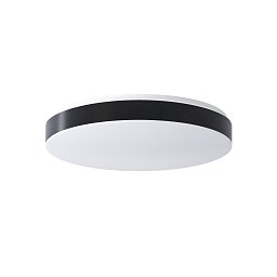 Obrázek pro produkt DELIA C3 stropní/nástěnné plastové svítidlo bílá / černá IP54 3000 K 32W LED - OSMONT