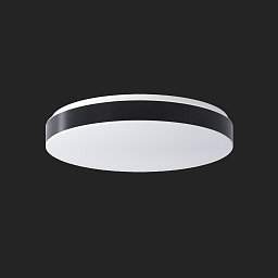 Obrázek pro produkt DELIA C3 stropní/nástěnné plastové svítidlo bílá / bílo - černá IP54 4000 K 49W LED nouzové kombinované 3 h (původní kód OS 69585) - OSMONT