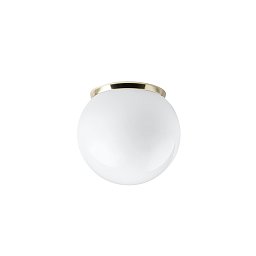 Obrázek pro produkt SKAT 1 stropní/nástěnné plastové svítidlo mosaz / bílá IP65 4000 K 8W LED - OSMONT