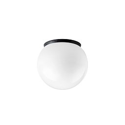 Obrázek pro produkt SKAT 1 stropní/nástěnné plastové svítidlo černá / bílá IP65 25W E27 - OSMONT