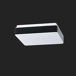 Obrázek pro produkt TILIA C1 stropní/nástěnné plastové svítidlo bílá / bílo - černá IP54 4000 K 23W LED nouzové kombinované 3 h (původní kód OS 69785) - OSMONT