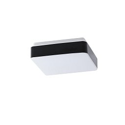 Obrázek pro produkt TILIA C1A stropní/nástěnné plastové svítidlo bílá / černá IP54 3000 K 11W LED - OSMONT