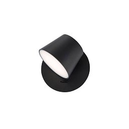Obrázek pro produkt Bodové svítidlo AMADEO černý hliník a akryl nastavitelné vypínač na těle LED Edison 6W 230V 3000K IP20 - NOVA LUCE