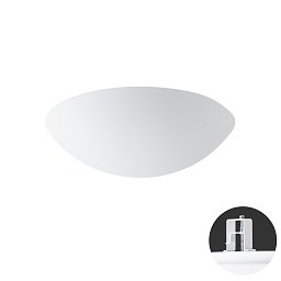 Obrázek pro produkt AURA V10 stropní/nástěnné skleněné polovestavné svítidlo bílá IP44 3000 K 19W LED DALI - OSMONT