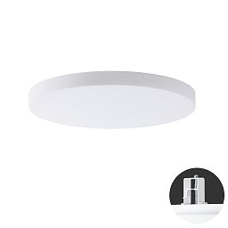 Obrázek pro produkt CARINA V2 stropní/nástěnné skleněné polovestavné svítidlo bílá IP44 3000 K 48W LED - OSMONT