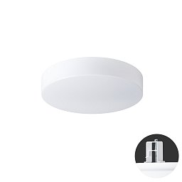 Obrázek pro produkt DELIA V1 stropní/nástěnné plastové polovestavné svítidlo bílá IP44 2700-6500 K 18W LED (původní kód OS 63176) - OSMONT