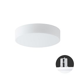 Obrázek pro produkt ELSA V2 stropní/nástěnné skleněné polovestavné svítidlo bílá IP44 4000 K 9W LED - OSMONT