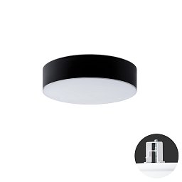 Obrázek pro produkt ERIS CV3 stropní/nástěnné skleněné polovestavné svítidlo bílá / bílo - černá IP44 2700-6500 K 32W LED (původní kód OS 63152) - OSMONT