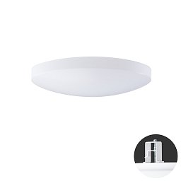 Obrázek pro produkt SAGITA V1 stropní/nástěnné plastové polovestavné svítidlo bílá IP44 3000 K 19W LED DALI (původní kód OS 68182) - OSMONT
