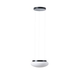 Obrázek pro produkt ARAKIS LE2 závěsné skleněné svítidlo černá / bílá IP40 3000/4000 K 18W LED - OSMONT