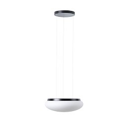 Obrázek pro produkt ARAKIS LE3 závěsné skleněné svítidlo černá / bílá IP40 4000 K 34W LED - OSMONT