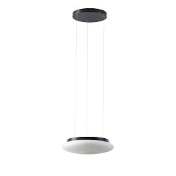 Obrázek pro produkt SATURN LE1 závěsné skleněné svítidlo černá / bílá IP20 4000 K 16W LED - OSMONT