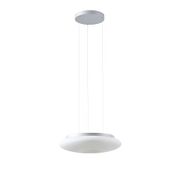 Obrázek pro produkt SATURN LE2 závěsné skleněné svítidlo stříbrná / bílá IP20 3000 K 31W LED - OSMONT