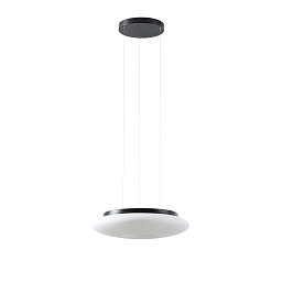 Obrázek pro produkt SATURN LE2 závěsné skleněné svítidlo černá / bílá IP20 4000 K 31W LED - OSMONT