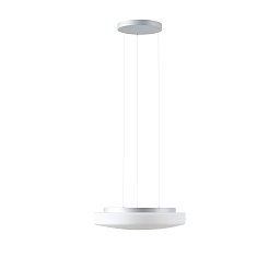 Obrázek pro produkt EDNA LE5 závěsné skleněné svítidlo stříbrná / bílá IP40 3000 K 24W LED - OSMONT