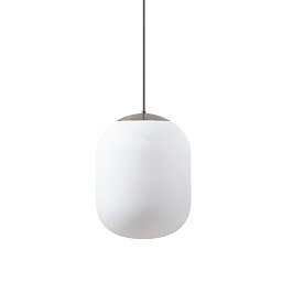 Obrázek pro produkt TANIA P1 HP závěsné skleněné svítidlo kartáčovaná nerez / bílá IP40 3000 K 52W LED - OSMONT