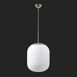 Obrázek pro produkt TANIA P2 závěsné skleněné svítidlo nerez leštěná / bílá IP40 3000 K 41W LED nouzové kombinované 3 h (původní kód OS 66499) - OSMONT