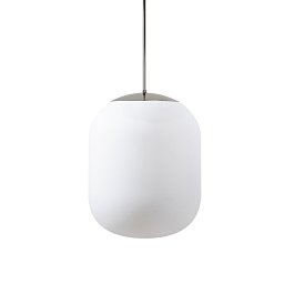 Obrázek pro produkt TANIA P2 HP závěsné skleněné svítidlo nerez / bílá IP40 3000 K 59W LED - OSMONT