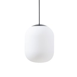 Obrázek pro produkt TANIA P2 HP závěsné skleněné svítidlo černá / bílá IP40 3000 K 59W LED - OSMONT