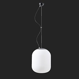 Obrázek pro produkt TANIA L2 závěsné skleněné svítidlo černá / bílá IP40 3000 K 41W LED nouzové kombinované 3 h (původní kód OS 67330) - OSMONT