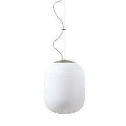 Obrázek pro produkt TANIA L2 HP závěsné skleněné svítidlo nerez broušená / bílá IP40 3000 K 58W LED DALI (původní kód OS 62378) - OSMONT