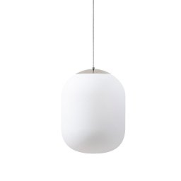 Obrázek pro produkt TANIA S1 HP závěsné skleněné svítidlo nerez / bílá IP40 3000 K 52W LED - OSMONT