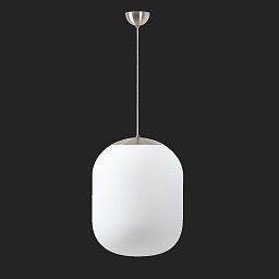 Obrázek pro produkt TANIA S2 závěsné skleněné svítidlo nerez broušená / bílá IP40 3000 K 41W LED nouzové kombinované 3 h (původní kód OS 67374) - OSMONT
