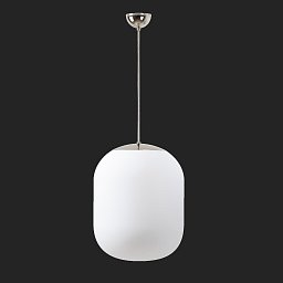 Obrázek pro produkt TANIA S2 závěsné skleněné svítidlo nerez leštěná / bílá IP40 4000 K 41W LED nouzové kombinované 3 h (původní kód OS 67871) - OSMONT