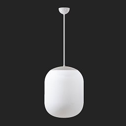 Obrázek pro produkt TANIA S2 závěsné skleněné svítidlo bílá IP40 3000 K 41W LED nouzové kombinované 3 h (původní kód OS 67362) - OSMONT