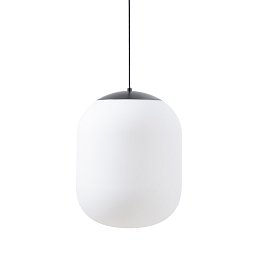 Obrázek pro produkt TANIA S2 HP závěsné skleněné svítidlo černá / bílá IP40 3000 K 59W LED - OSMONT