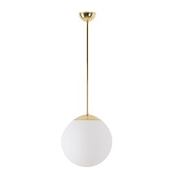 Obrázek pro produkt ADRIA P2 závěsné skleněné svítidlo mosaz / bílá IP40 3000 K 20W LED - OSMONT