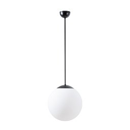 Obrázek pro produkt ADRIA P2 závěsné skleněné svítidlo černá / bílá IP40 3000 K 20W LED - OSMONT