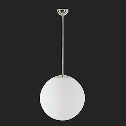 Obrázek pro produkt ADRIA P3 závěsné skleněné svítidlo nerez leštěná / bílá IP40 4000 K 27W LED nouzové kombinované 1 h (původní kód OS 68817) - OSMONT