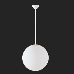 Obrázek pro produkt ADRIA P3 závěsné skleněné svítidlo bílá IP40 3000 K 27W LED nouzové kombinované 1 h (původní kód OS 68301) - OSMONT