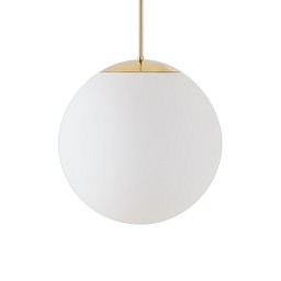 Obrázek pro produkt ADRIA P3 HP závěsné skleněné svítidlo mosaz / bílá IP40 3000 K 52W LED - OSMONT