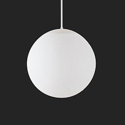 Obrázek pro produkt ADRIA P3 HP závěsné skleněné svítidlo bílá IP40 3000 K 52W LED nouzové kombinované 3 h (původní kód OS 72014) - OSMONT